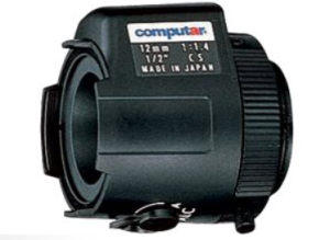 Computar HG1214AFCS-3 1/2" Fixed Focus Auto-Iris Lens (12mm)